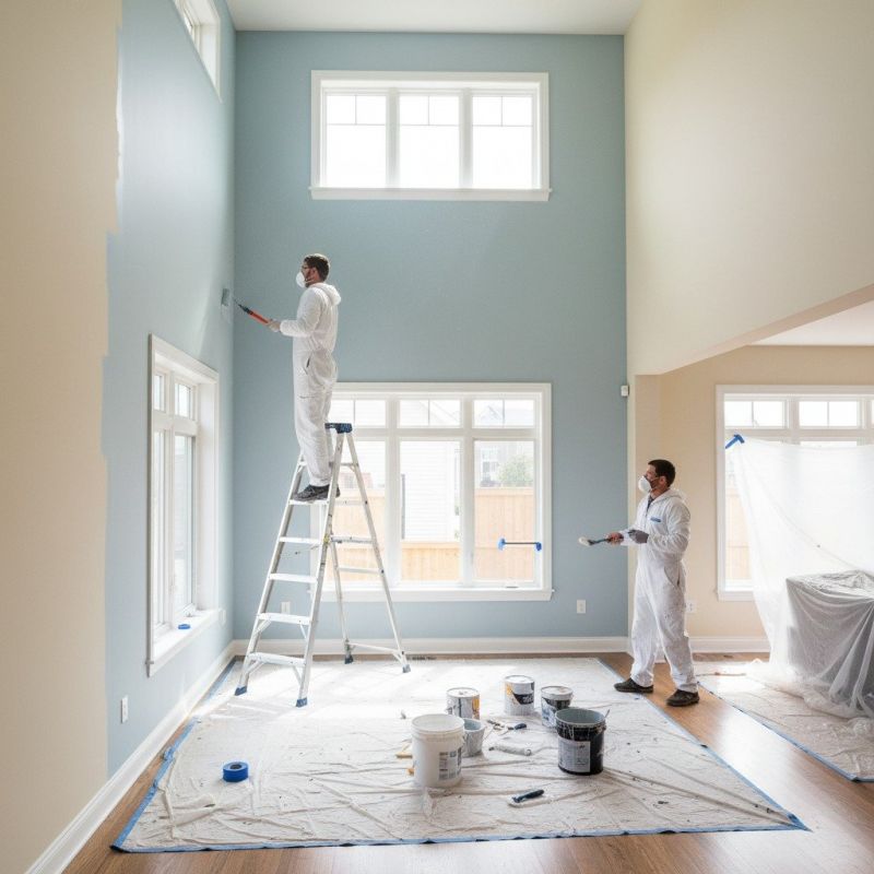 Local Ceiling Painting pros at work